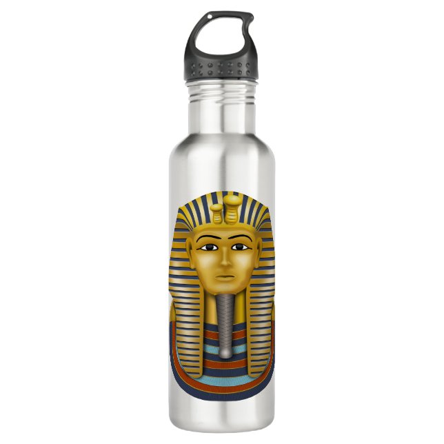 Tutankhamun King Tut Ancient Egypt Egyptian 710 Ml Water Bottle (Front)