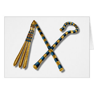 Tutankhamun’s Flail and Crook