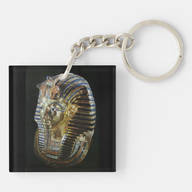 Tutankhamun’s Golden Mask Key Ring (Back)