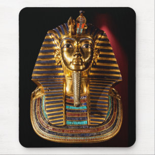 Tutankhamun's Golden Mask Mouse Mat