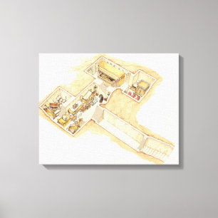Tutankhamun's Tomb Canvas Print