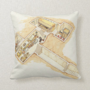 Tutankhamun's Tomb Cushion