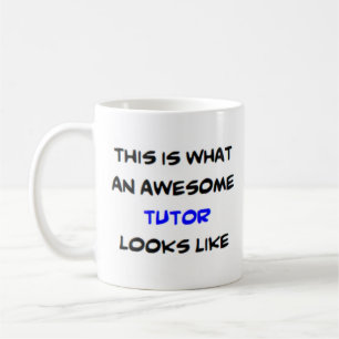 tutor, awesome coffee mug