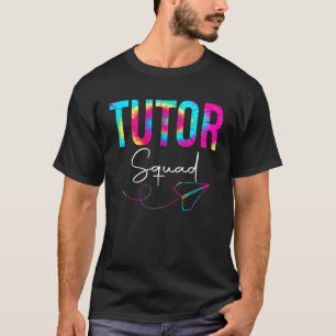 Tutor Squad Tie Dye Back To School Appreciation Fi T-Shirt
