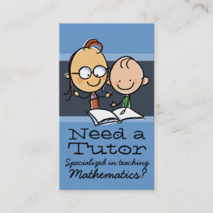 Tutor.Tutoring.Teacher.Learning Specialist Business Card