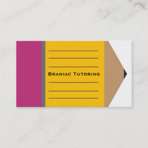 Tutoring Business Card
