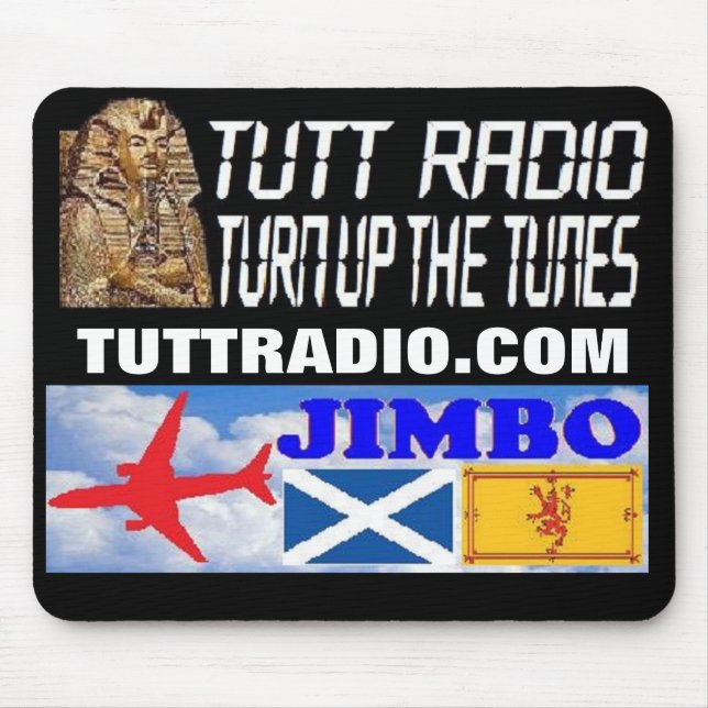 Tutt Radio Jimbo's Mousepad (Front)