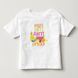 Tutti Frutti Brithday Party Toddler T-Shirt