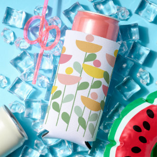 Tutti Frutti Flowers Seltzer Can Cooler