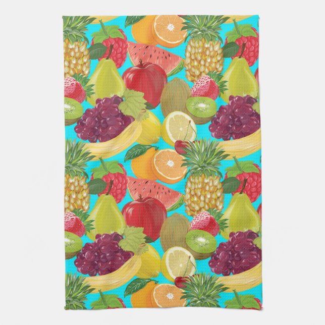 Tutti Frutti Tea Towel (Vertical)
