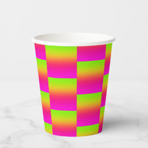 Tutti Frutti Tiled Gradient Paper Cups