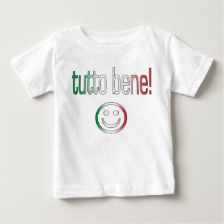 Tutto Bene! Italy Flag Colours Baby T-Shirt