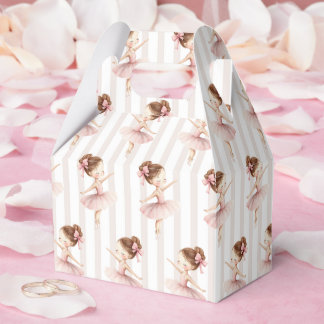 Tutu Ballerina Ballet Dancer Girl Birthday Favour Box