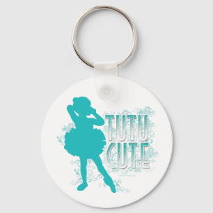 TuTu Cute (Aqua) Key Ring