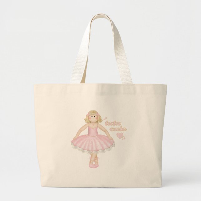 Tutu Cute (Blonde) – Tote Bag (Front)