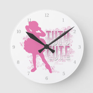 Tutu Cute Round Clock