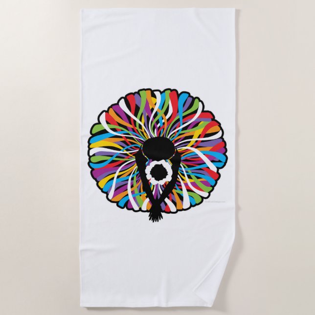 Tutu Elegant Beach Towel (Front)