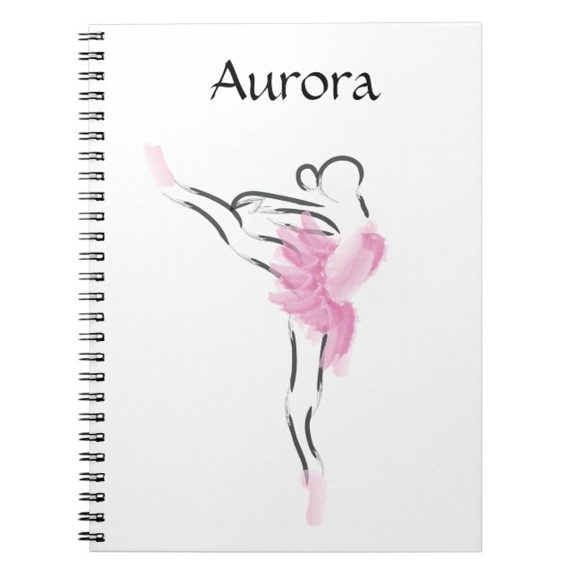 Tutu Love Aurora Notebook (Front)