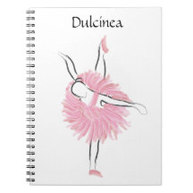 Tutu Love Notebook Dulcinea