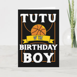 Tutu Of The Birthday Ller Sketll Bday Party Card