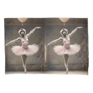 "Tutu-rrific! The Gibbon's Graceful Pirouette" Pillowcase