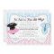 TuTus Ties, Gender Reveal Baby Shower Invitation