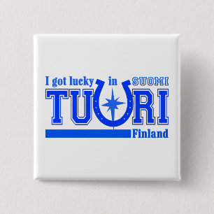 Tuuri Finland button - customizeable