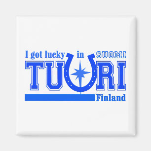 Tuuri Finland magnet - customizeable