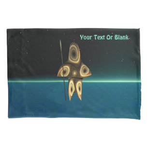Tuvaaq - Fractal Inuit Hunter Pillowcase
