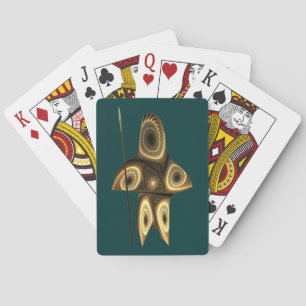 Tuvaaq - Fractal Inuit Hunter Playing Cards