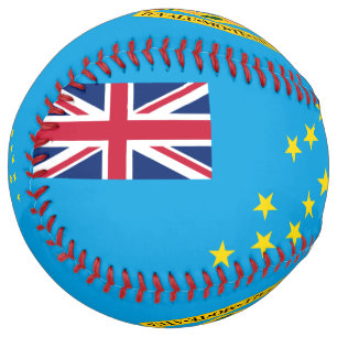 Tuvalu Flag and Coat of Arms Patriotic Softball