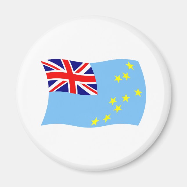 Tuvalu Flag Magnet (Front)