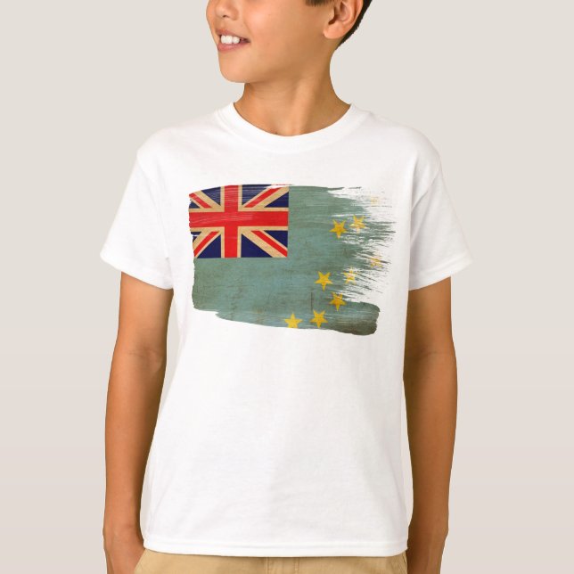 Tuvalu Flag T-Shirt (Front)