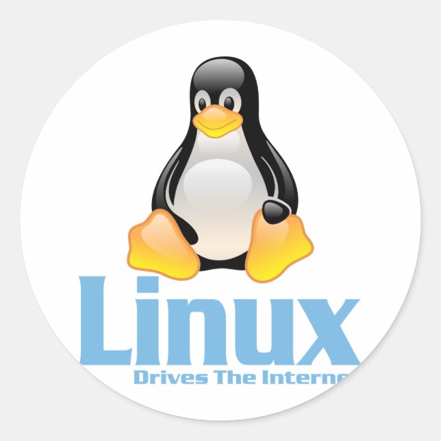 Tux500 Sticker (Front)