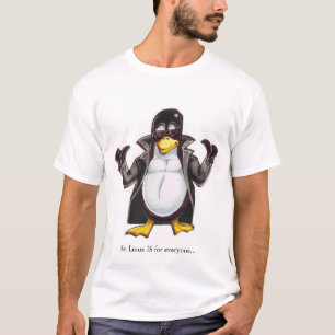 Tux in a trenchcoat T-Shirt