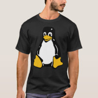 Tux Mascot T-Shirt Penguin Linux Logo Classic T-Sh