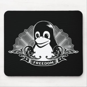 Tux Penguin - (Linux, Open Source, Copyleft, FSF) Mouse Mat