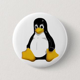 TuxButton 6 Cm Round Badge