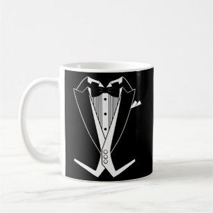 Tuxedo Black Bow Tie Coffee Mug