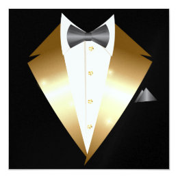 black tie event invitation
