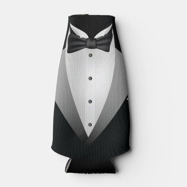 Tuxedo Bottle Cooler - SRF (Front)