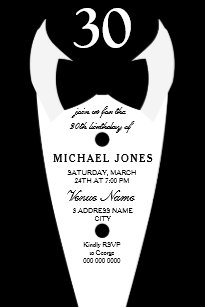 30th birthday invitations zazzle uk