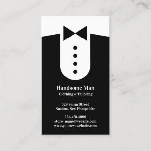 Tuxedo Business Card