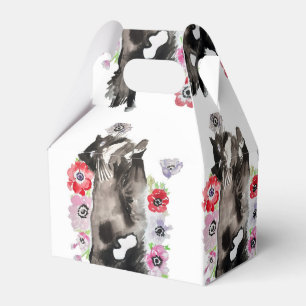 Tuxedo Cat Black White Cats Birthday Favour Box