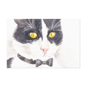 Tuxedo Cat Posters & Prints | Zazzle UK