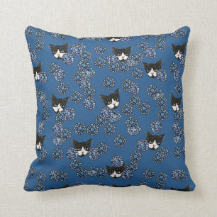 Tuxedo Cat Cushion
