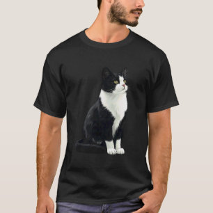 Tuxedo Cat Cute Cat Lover T-Shirt