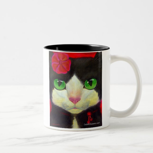 TUXEDO CAT MUG (Right)