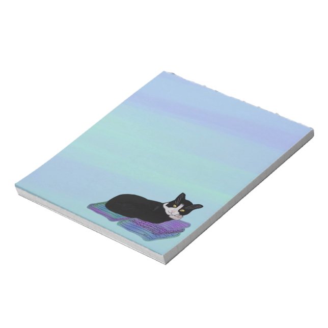 Tuxedo Cat Nap Notepads (Rotated)