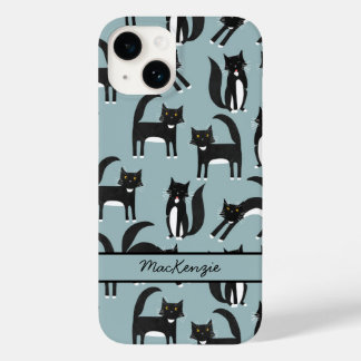 Tuxedo Cat Personalised Case-Mate iPhone 14 Case